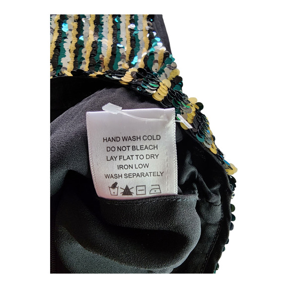 Tularosa Belinda Sequin Crop Top – Multi Women’s Size: Small - Picture 8 of 11